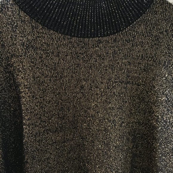 Carly Blake Black and Gold Sweater - Picture 2 of 6